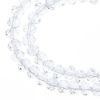 Picture of Crystal Lane 6x8mm Transparent Crystal Aurora Borealis Rondelle, 2 Strand 7" Strands