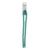 Picture of Crystal Lane 6x8mm OpaqueTurquoise Green Rondelle, 2 Strand 7" Strands