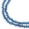 Picture of Crystal Lane 3x4mm Opaque Blue Iris, 2 Strand 7" Strands