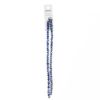 Picture of Crystal Lane 4x6mm Opaque Dark Sapphire with Multi-Color Iris Rondelle, 2 Strand 7" Strands