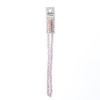 Picture of Crystal Lane 4x6mm Transparent Pink Aurora Borealis Rondelle, 2 Strand 7" Strands