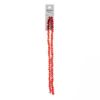 Picture of Crystal Lane 4x6mm Transparent Red Aurora Borealis Rondelle, 2 Strand 7" Strands