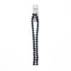 Picture of Crystal Lane 8x10mm Opaque Black Rondelle, 2 Strand 7" Strands