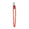 Picture of Crystal Lane 8x10mm Transparent Red Rondelle, 2 Strand 7" Strands