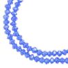 Picture of Crystal Lane 3x4mm Transparent Sapphire Aurora Borealis Rondelle, 2 Strand 7" Strands