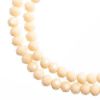 Picture of Crystal Lane 4x6mm Opaque Light Cream Rondelle, 2 Strand 7" Strands