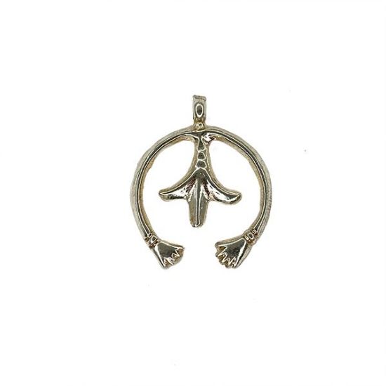 Picture of Sterling Silver Machine Cast Naja with Loop, 25mm