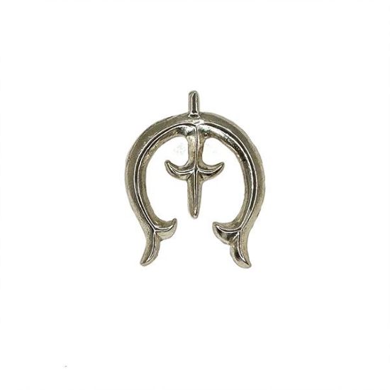 Picture of Sterling Silver Machine Cast Naja with Hook, 38mm