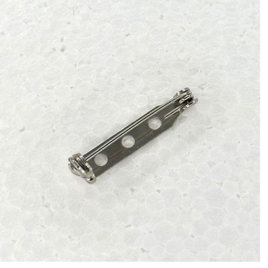 Picture of Nickel Plated Pin Backs 1"<br />10 Pin Backs