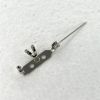 Picture of Nickel Silver Pin Backs With Bail 1"<br />10 Pin Backs