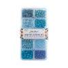 Picture of Sequins & Beads Kit , Blue, 10 Types.