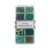 Picture of Sequins & Beads Kit , Green, 10 Types.