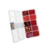 Picture of Sequins & Beads Kit , Red, 10 Types.