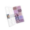 Picture of Sequins & Beads Kit , Light Purple, 10 Types.