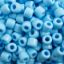 Picture of Czech Glass Rola Beads, Opaque Light Blue, 6mm