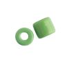Picture of Czech Glass Rola Beads, Opaque Dark Light Green, 6mm
