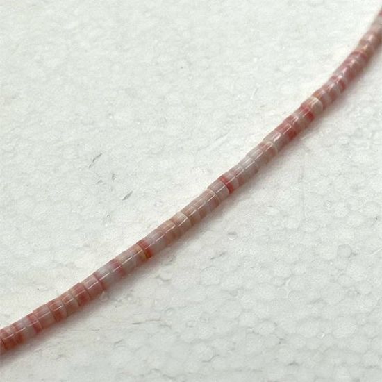 Picture of Pink Conch Shell Heishi, 4mm, 16" Strand