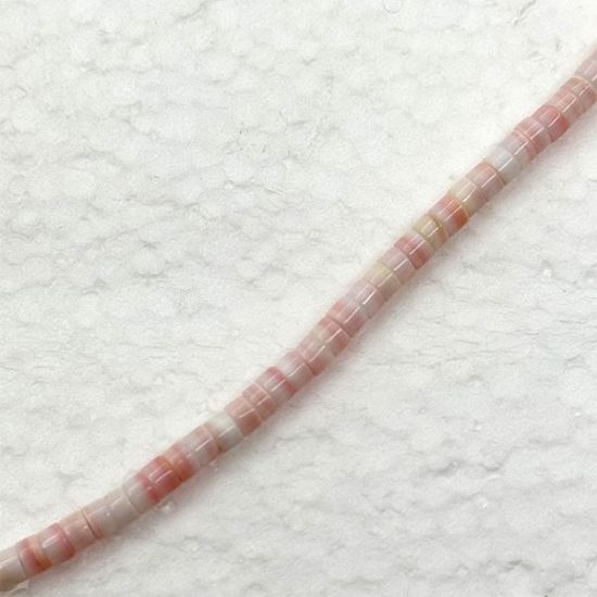Picture of Pink Conch Shell Heishi, 5mm, 16" Strand