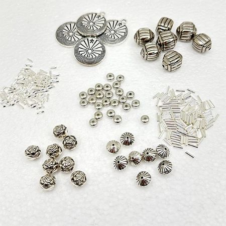 Picture for category Assorted Silver Plated Beads