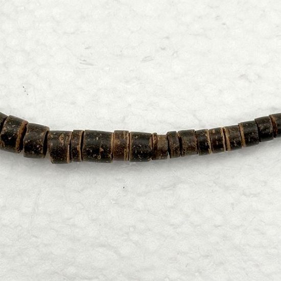 Picture of Brown Coco Graduated Heishi Beads, 4-9mm.