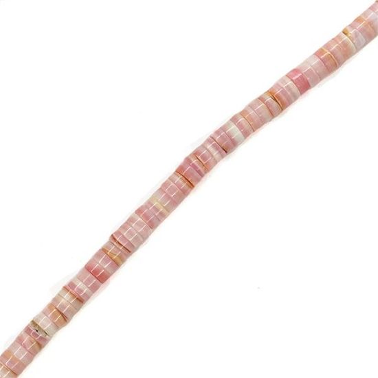 Picture of Pink Conch Shell Heishi, 6mm, 16" Strand