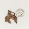 Picture of Red Bronze Bronco Rider Rodeo Cast, 22x43mm
