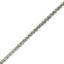 Picture of Sterling Silver Long Box Chain 24" x 3.2mm<br />Made in Italy