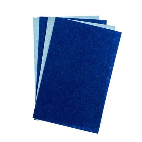 Picture of Good Felt, Blue & Light Blue, 1.5mm, 5" x 8"