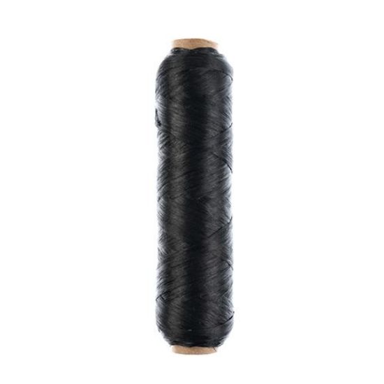 Picture of Sinew Bobbin, Black, 60 feet.