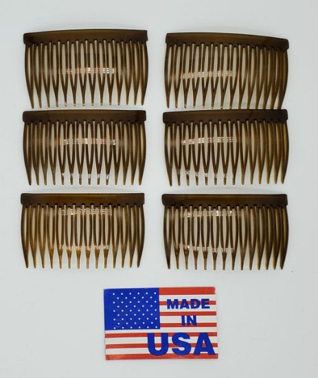 Picture of Brown Plastic Comb, 3" x 1-3/4"