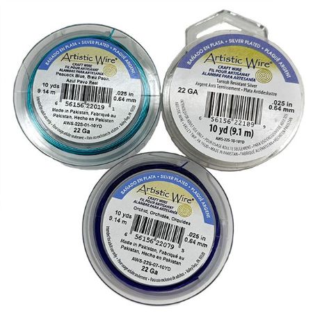 Picture for category silver plated artistic wire 22 ga