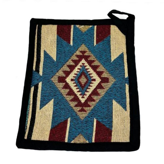 Picture of Indigo Pot Holder, 7" x 12"