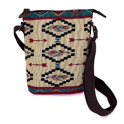 Picture of Crossbody Bag Native Feather 9"x8"