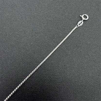 Picture of Sterling Silver Mirror Chain 20 Inch x 1.35mm<br />Made in Italy