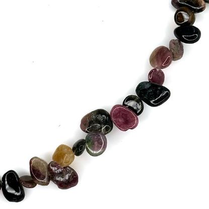 Picture of Tourmaline Drop Chip Beads 16" Strand
