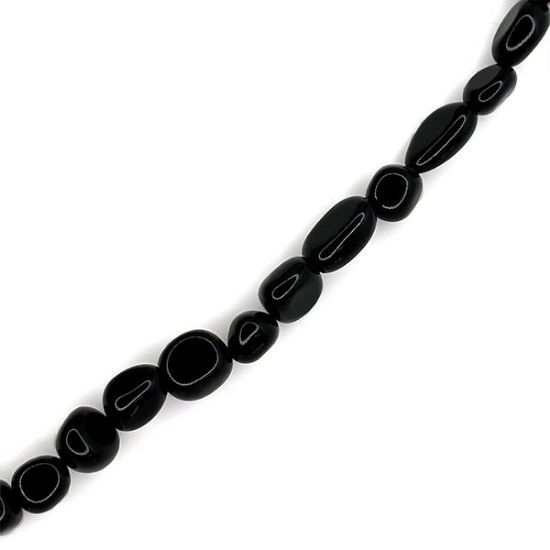 Picture of Black Onyx Pebble 16" Strand