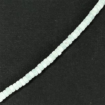 Picture of Mother Of Pearl Heishi Beads 4mm 16" Strand