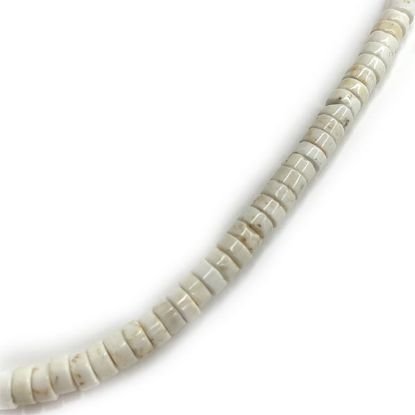 Picture of Chinese Carnelian Heishi Bead 6mm 15" Strand