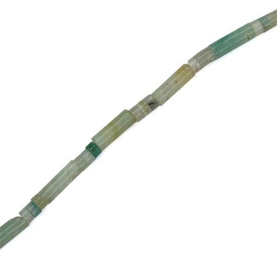 Picture of Amazonite Heishi & Tube Beads 4mm 16" Strand