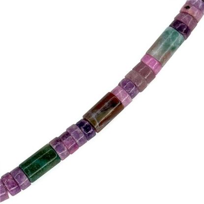 Picture of Lepidolite Heishi & Tube Beads, 6mm, 16" Strand