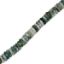Picture of Moss Agate Spacer Beads 6mm, 8" Strand