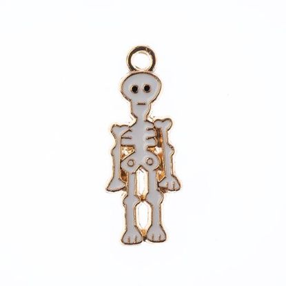 Picture of Sweet & Petite Halloween Charms, 26mm Skeleton, 10 pieces