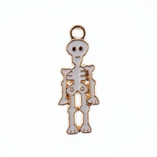 Picture of Sweet & Petite Halloween Charms, 26mm Skeleton, 10 pieces
