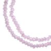 Picture of Crystal Lane 1.5x2.5mm Opaque Pink Rondelle, 2 Strand 7" Strands