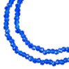 Picture of Crystal Lane 1.5x2.5mm Transparent Sapphire Aurora Borealis Rondelle, 2 Strand 7" Strands
