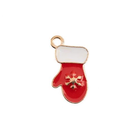 Picture of Sweet & Petite Holiday Charms, 19x10.5mm Mitten, 8 pieces