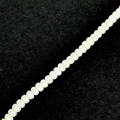 Picture of Freshwater Pearl Rondelle 3-5mm 16" Strand