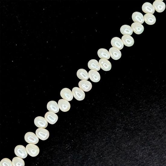 Picture of Freshwater Pearl Droplet Bead 6-7mm 16" Strand