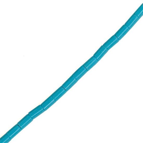 Picture of Molded Turquoise Heishi 2mm, 22" Bead Strand