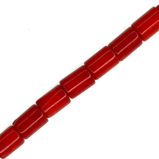 Picture of Bamboo Coral Tube Beads 5mm 16" Strand